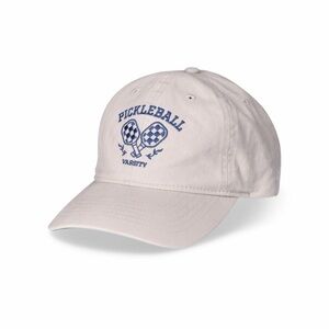Time and Tru Women's Cotton Twill Pickleball Baseball Hat, Cream NWT!